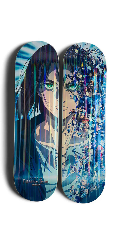 Color Bars - Color Bars x Attack On Titan Final Season 2 Deck Set (8.25")